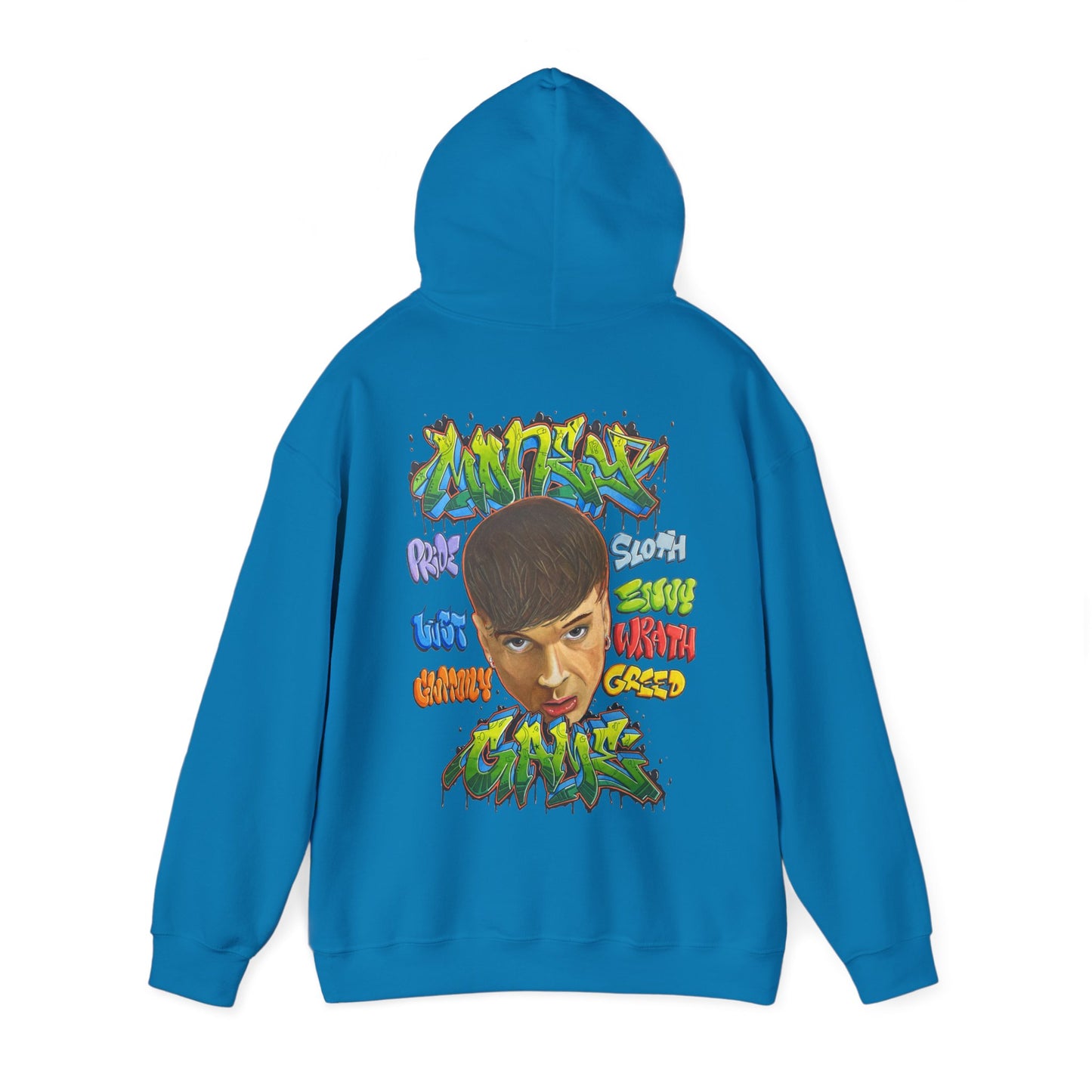 RikaShae Front Money Game Back Hoodie