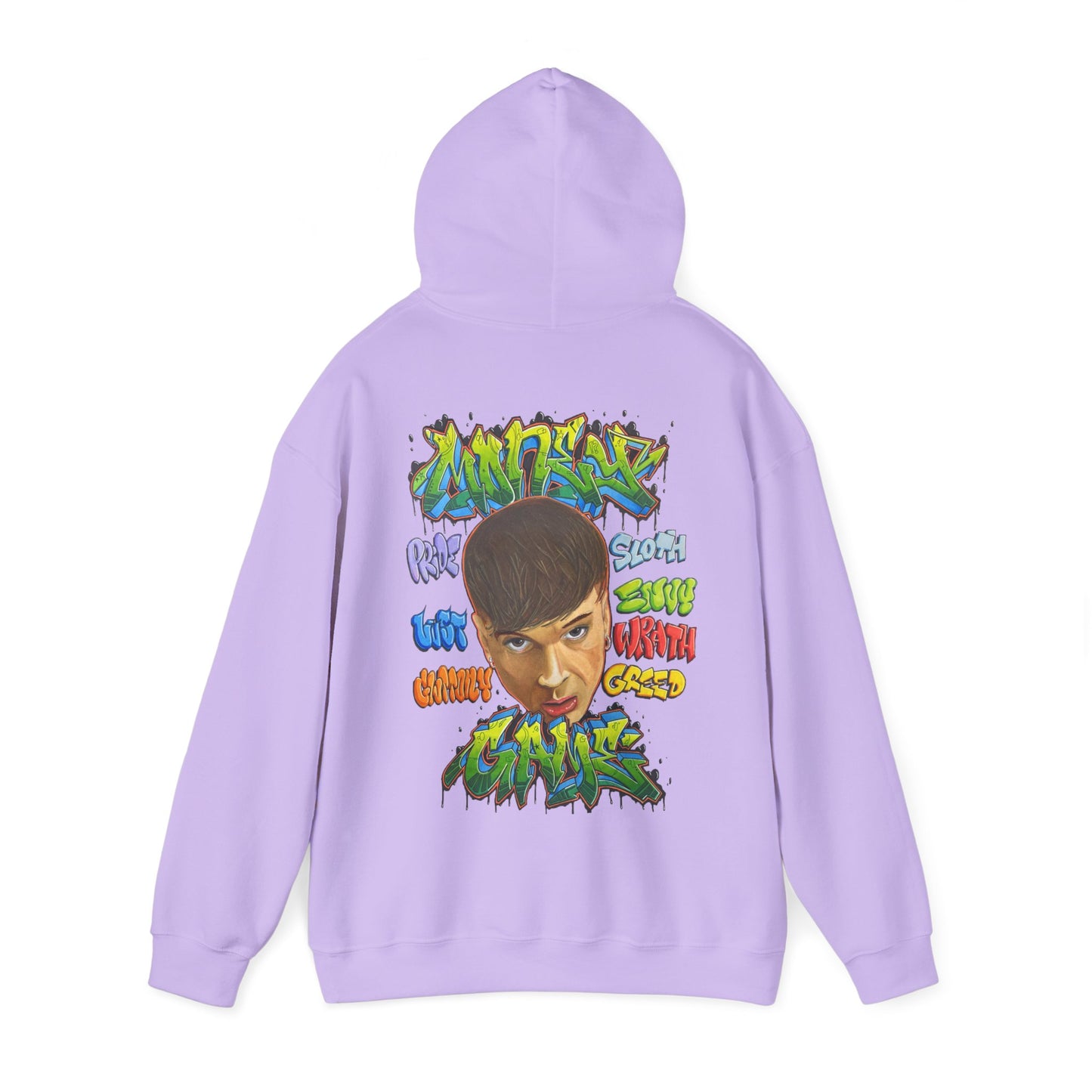 RikaShae Front Money Game Back Hoodie
