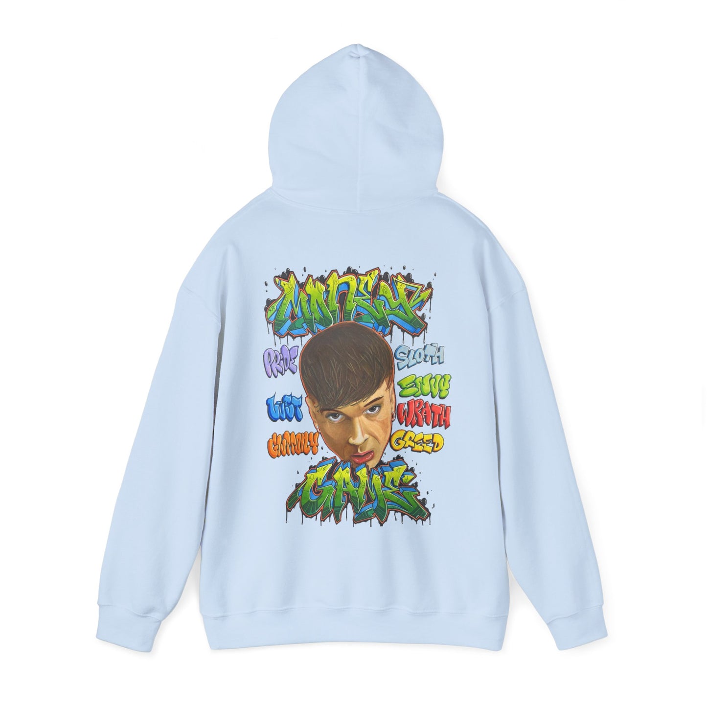 RikaShae Front Money Game Back Hoodie