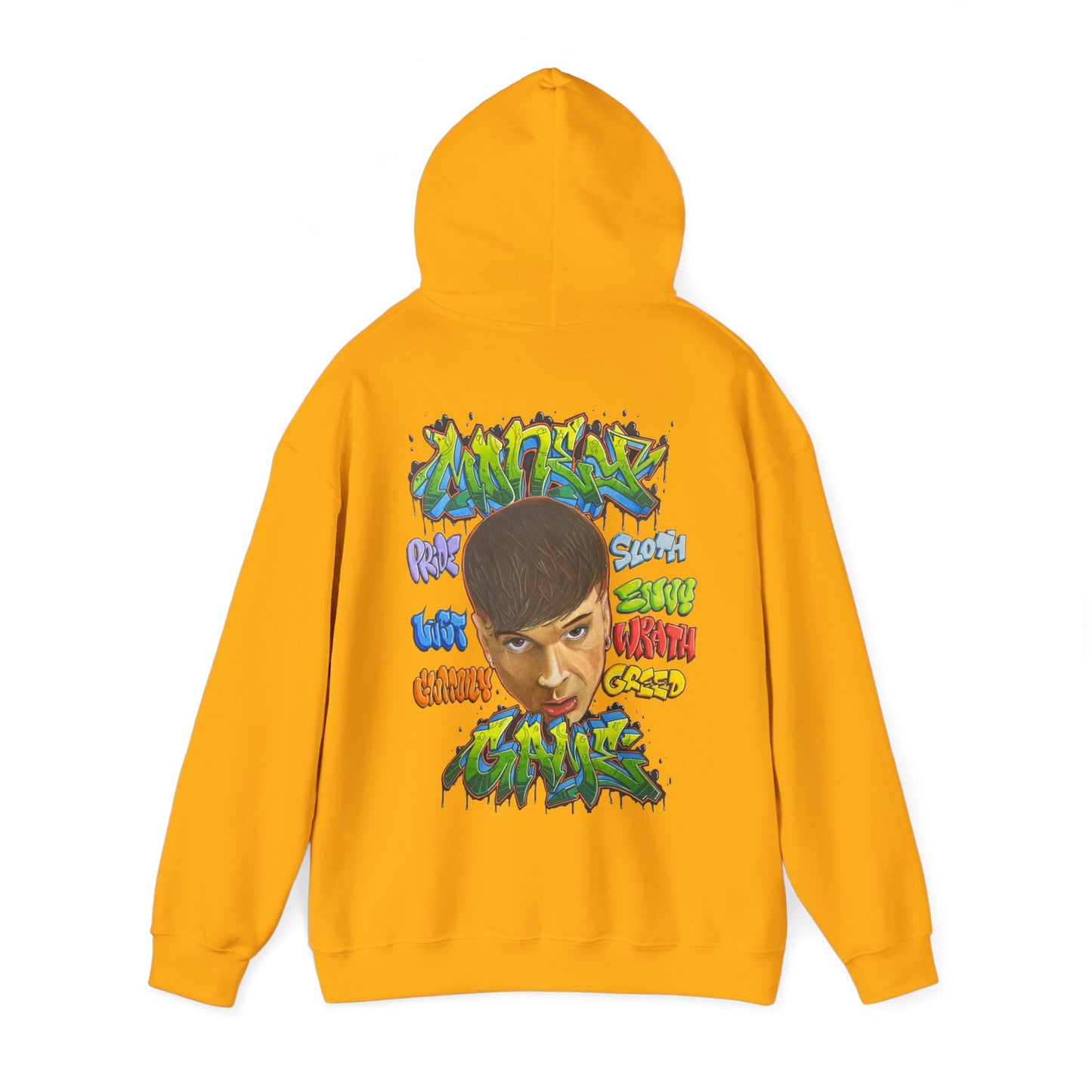RikaShae Front Money Game Back Hoodie
