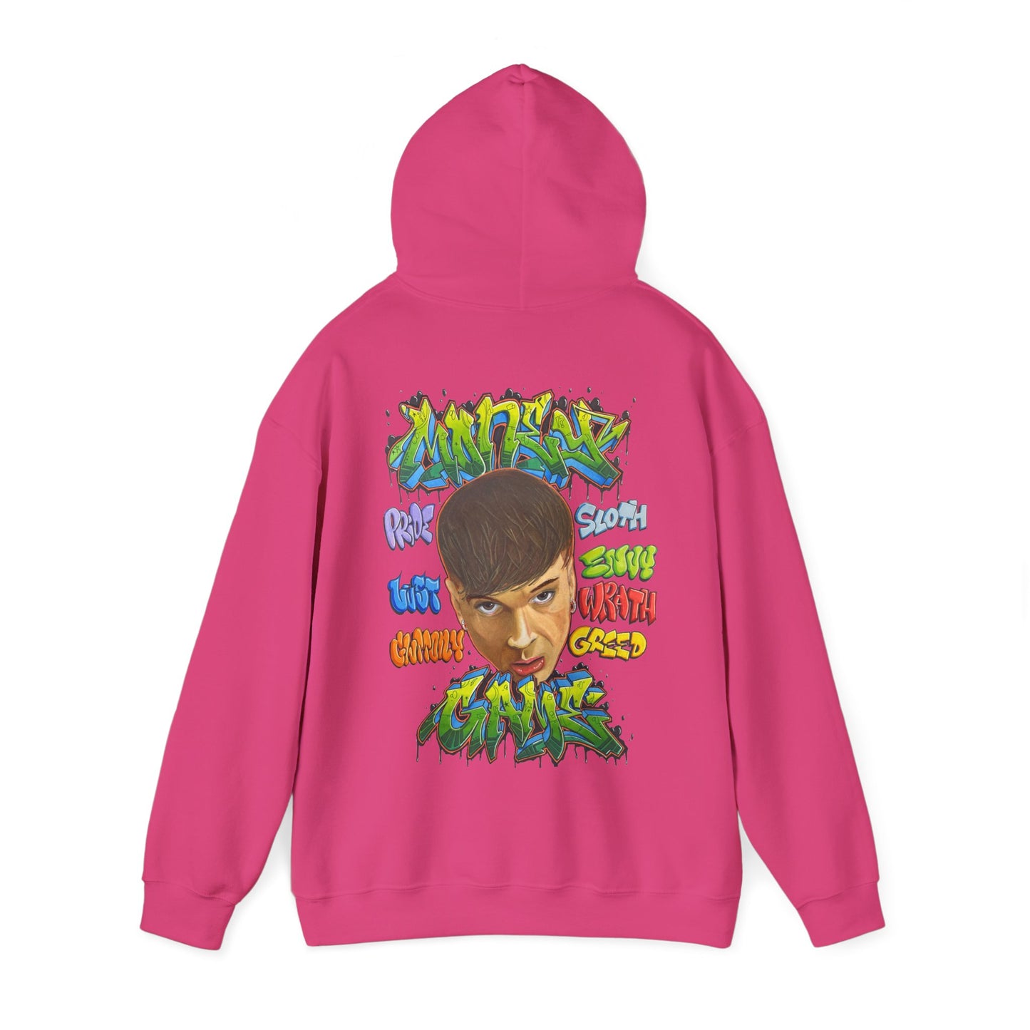 RikaShae Front Money Game Back Hoodie